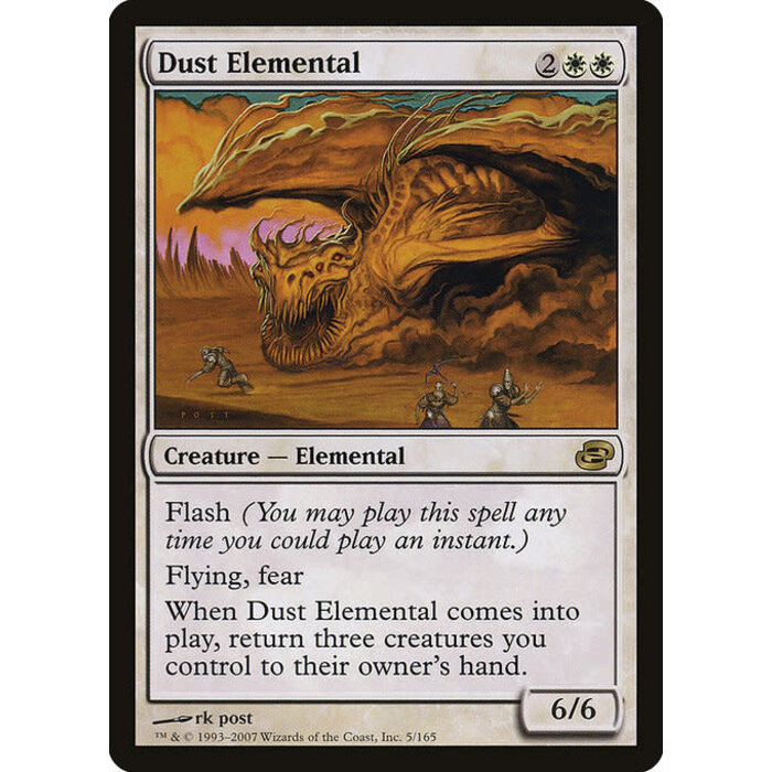 Magic: The Gathering Dust Elemental (005) Moderately Played