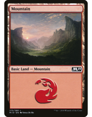 Magic: The Gathering Mountain (275) (275) Lightly Played