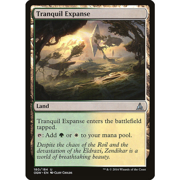 Magic: The Gathering Tranquil Expanse (180) Lightly Played