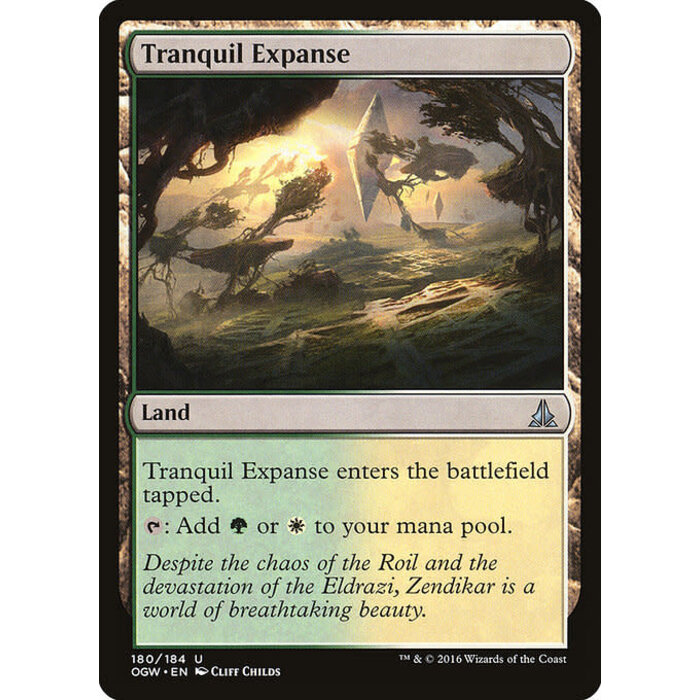 Magic: The Gathering Tranquil Expanse (180) Lightly Played