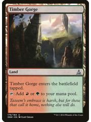 Magic: The Gathering Timber Gorge (179) Near Mint