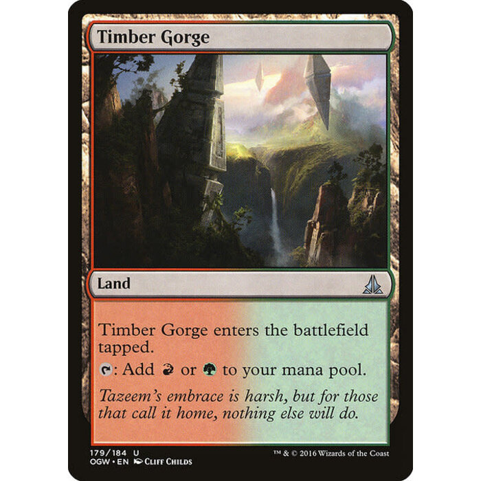 Magic: The Gathering Timber Gorge (179) Near Mint