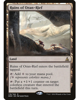 Magic: The Gathering Ruins of Oran-Rief (176) Lightly Played