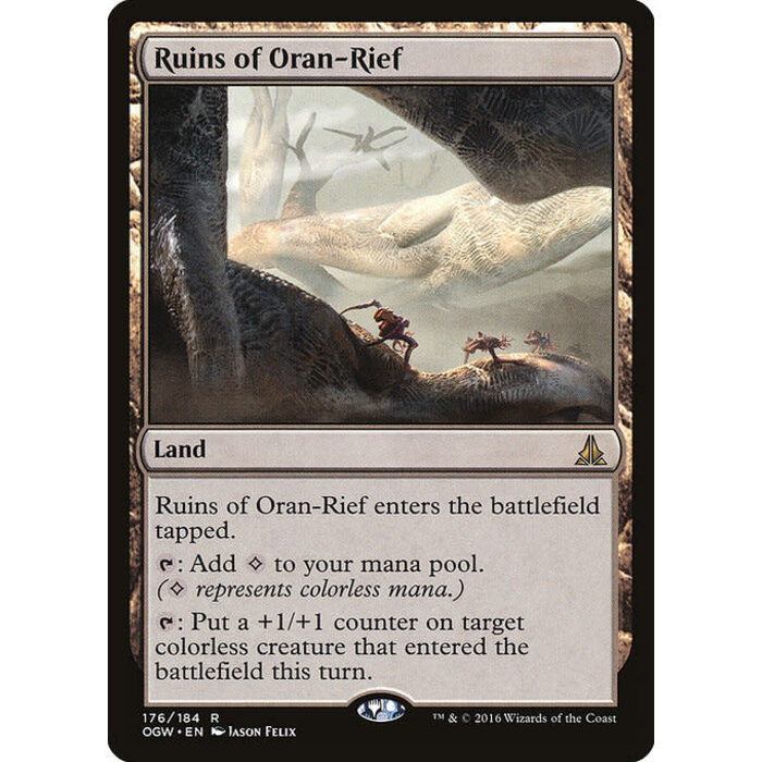 Magic: The Gathering Ruins of Oran-Rief (176) Lightly Played