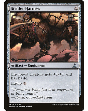 Magic: The Gathering Strider Harness (167) Lightly Played