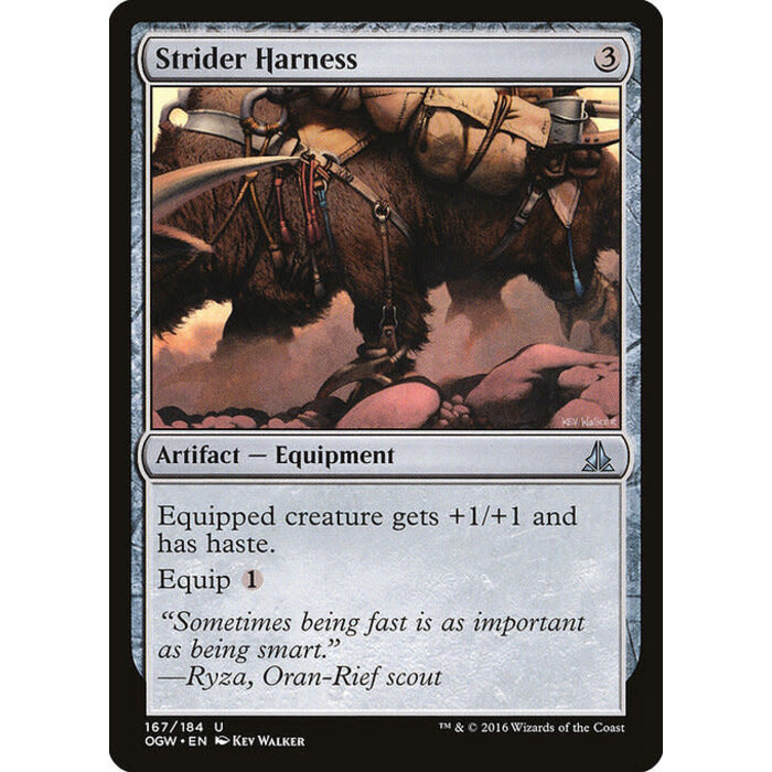 Magic: The Gathering Strider Harness (167) Lightly Played