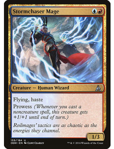 Magic: The Gathering Stormchaser Mage (159) Lightly Played
