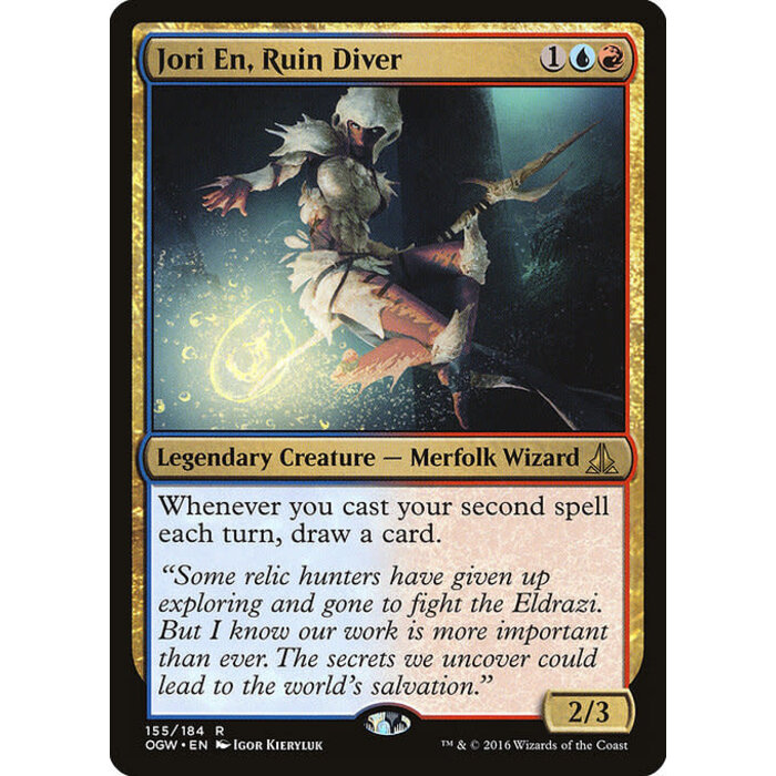 Magic: The Gathering Jori En, Ruin Diver (155) Near Mint