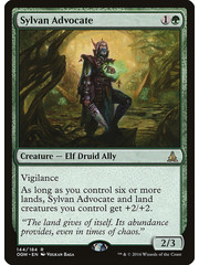 Magic: The Gathering Sylvan Advocate (144) Lightly Played