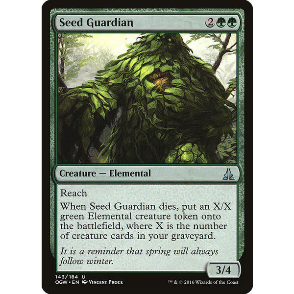 Magic: The Gathering Seed Guardian (143) Lightly Played
