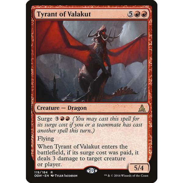Magic: The Gathering Tyrant of Valakut (119) Near Mint