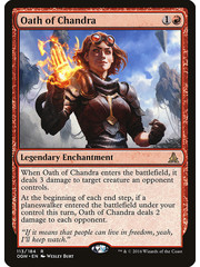 Magic: The Gathering Oath of Chandra (113) Lightly Played