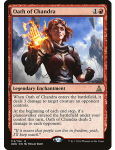 Magic: The Gathering Oath of Chandra (113) Near Mint