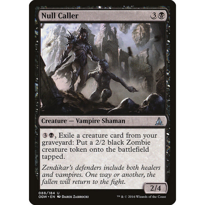 Magic: The Gathering Null Caller (088) Lightly Played