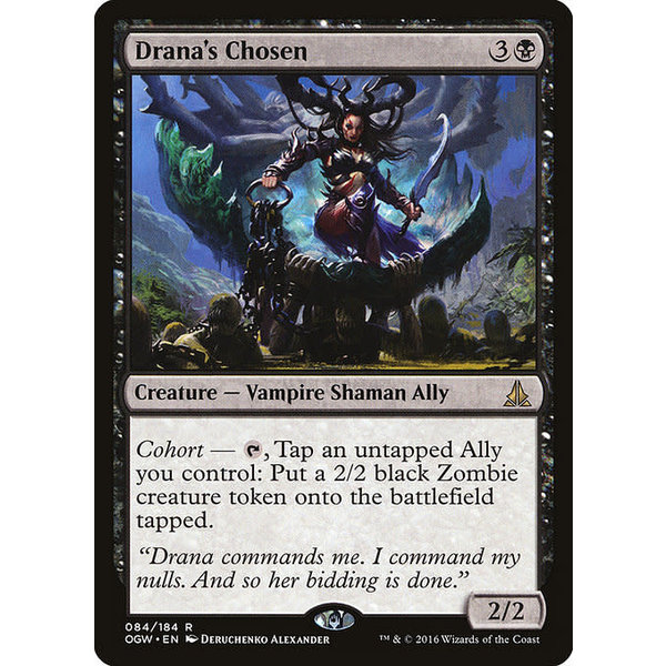 Magic: The Gathering Drana's Chosen (084) Lightly Played