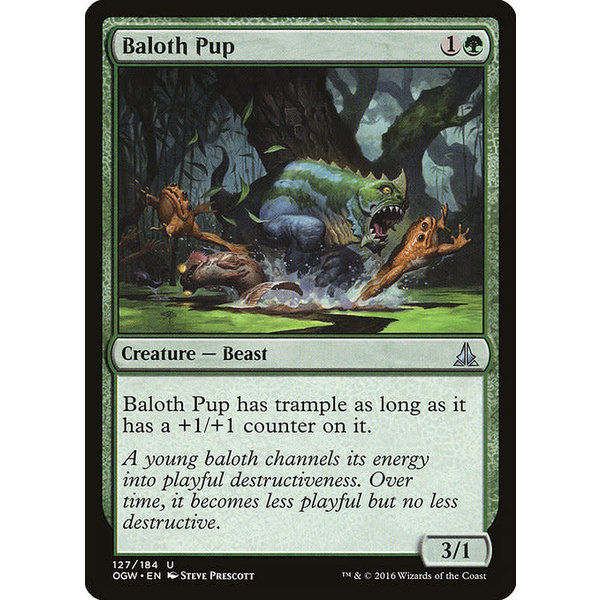 Magic: The Gathering Baloth Pup (127) Lightly Played
