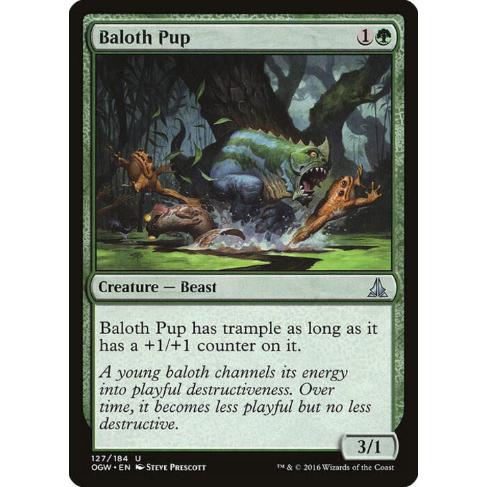 Magic: The Gathering Baloth Pup (127) Lightly Played