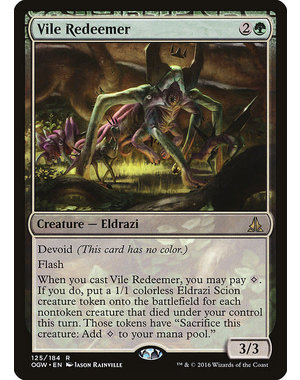 Magic: The Gathering Vile Redeemer (125) Lightly Played