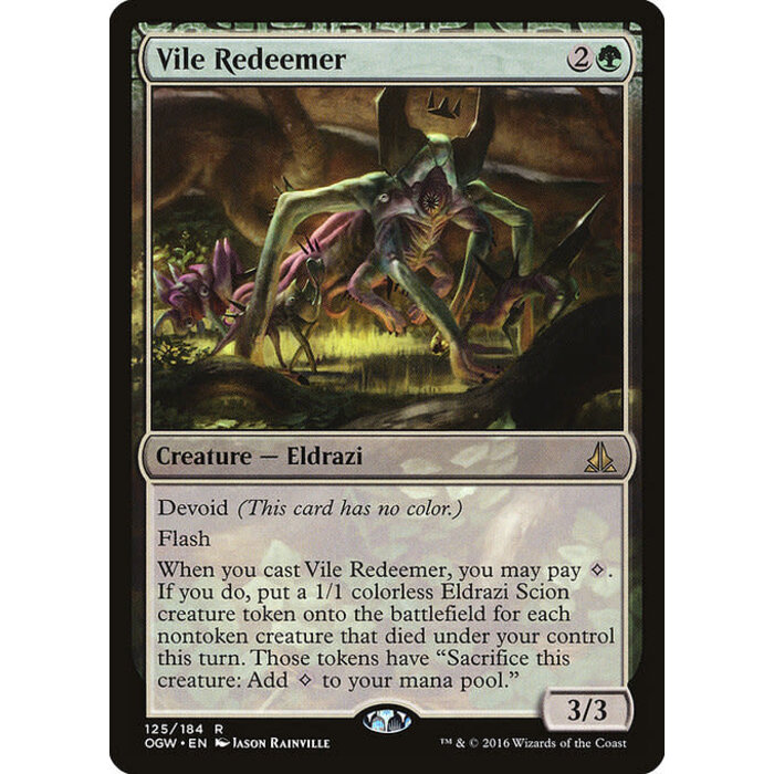 Magic: The Gathering Vile Redeemer (125) Near Mint