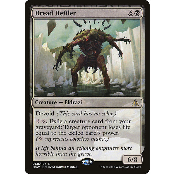 Magic: The Gathering Dread Defiler (068) Near Mint