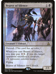 Magic: The Gathering Bearer of Silence (067) Near Mint