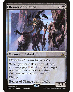 Magic: The Gathering Bearer of Silence (067) Near Mint