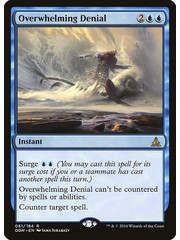 Magic: The Gathering Overwhelming Denial (061) Near Mint