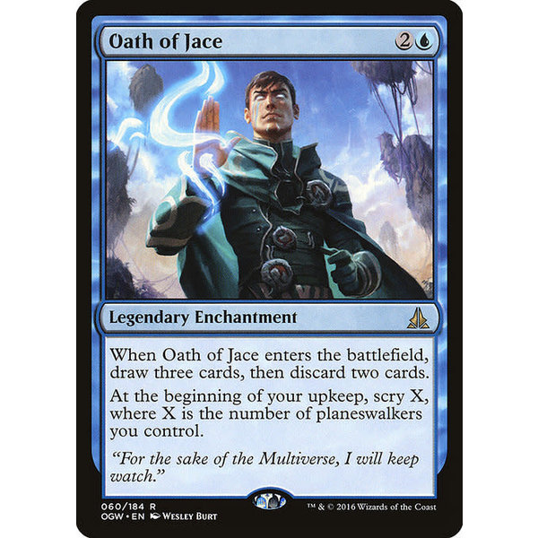 Magic: The Gathering Oath of Jace (060) Lightly Played