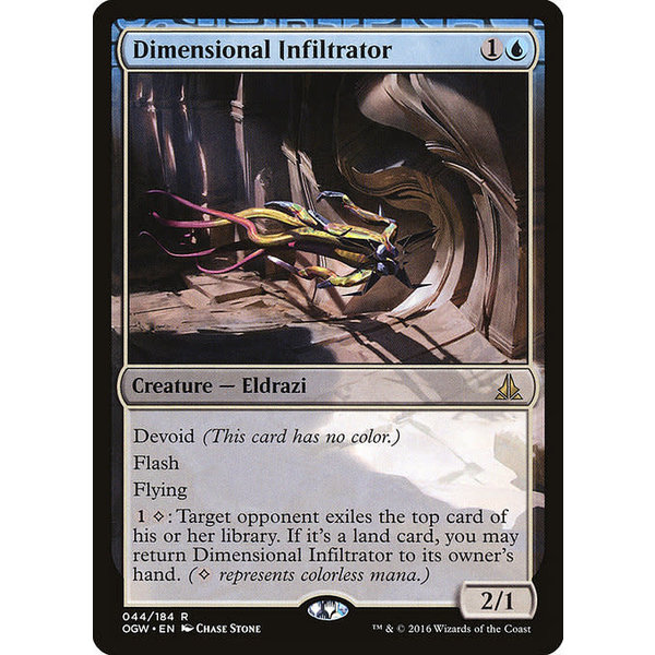 Magic: The Gathering Dimensional Infiltrator (044) Near Mint