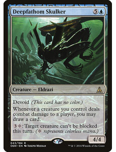 Magic: The Gathering Deepfathom Skulker (043) Lightly Played