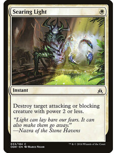 Magic: The Gathering Searing Light (033) Lightly Played