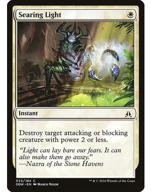 Magic: The Gathering Searing Light (033) Lightly Played