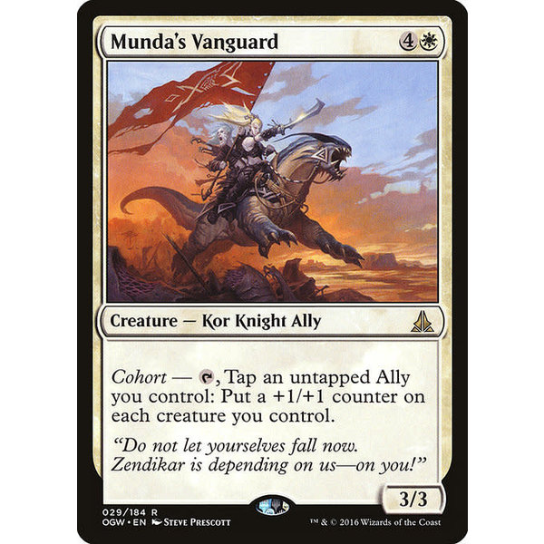 Magic: The Gathering Munda's Vanguard (029) Near Mint