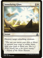 Magic: The Gathering Immolating Glare (020) Near Mint