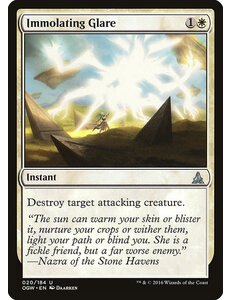 Magic: The Gathering Immolating Glare (020) Near Mint