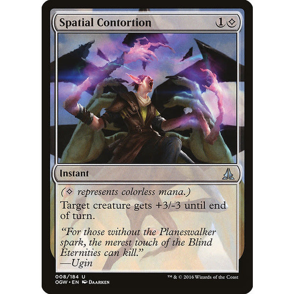 Magic: The Gathering Spatial Contortion (008) Moderately Played