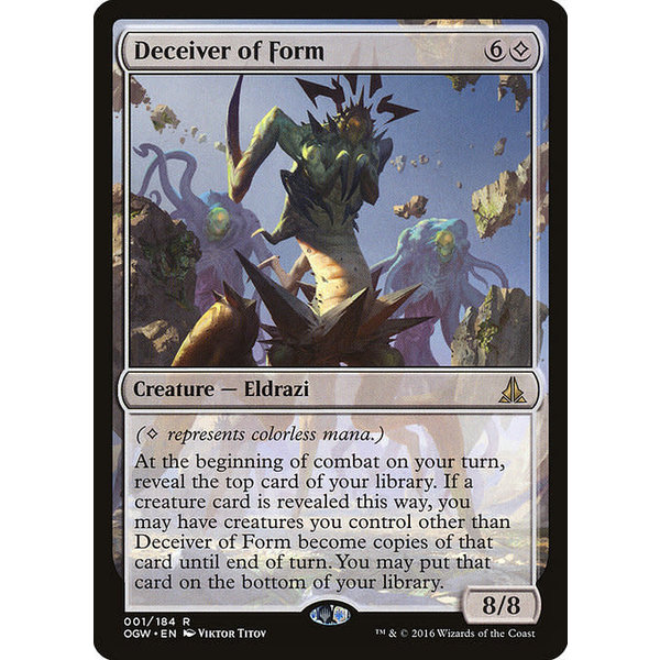 Magic: The Gathering Deceiver of Form (001) Lightly Played
