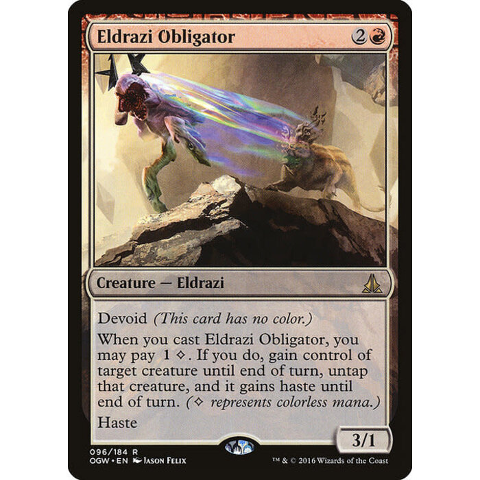 Magic: The Gathering Eldrazi Obligator (096) Lightly Played Foil