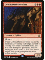 Magic: The Gathering Goblin Dark-Dwellers (110) Lightly Played