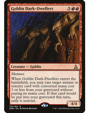 Magic: The Gathering Goblin Dark-Dwellers (110) Lightly Played