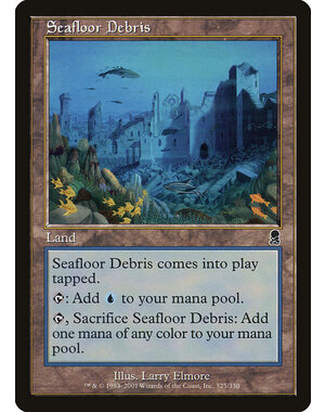 Magic: The Gathering Seafloor Debris (325) Heavily Played Foil