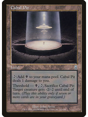 Magic: The Gathering Cabal Pit (315) Heavily Played