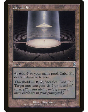 Magic: The Gathering Cabal Pit (315) Heavily Played