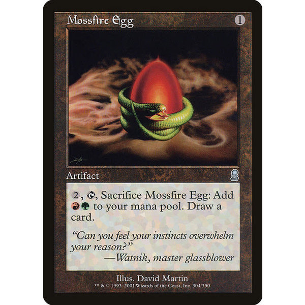 Magic: The Gathering Mossfire Egg (304) Lightly Played