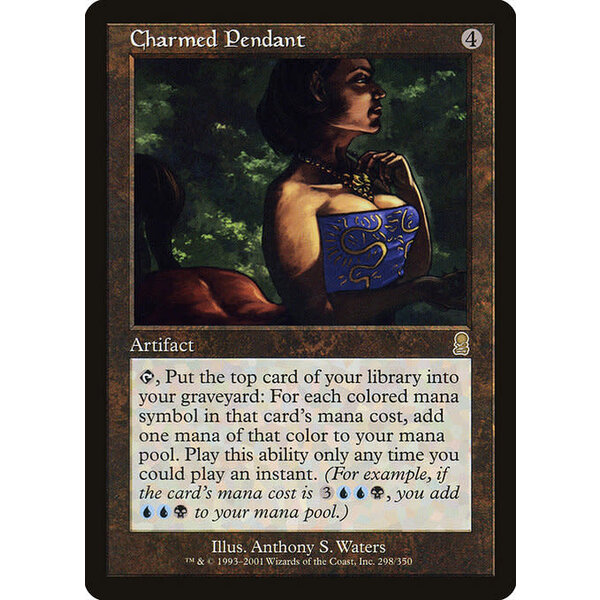 Magic: The Gathering Charmed Pendant (298) Lightly Played