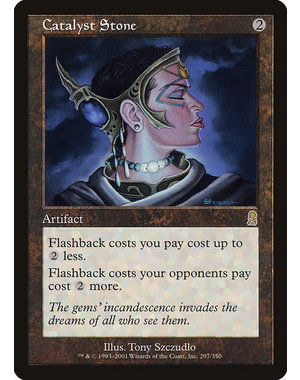 Magic: The Gathering Catalyst Stone (297) Heavily Played Foil