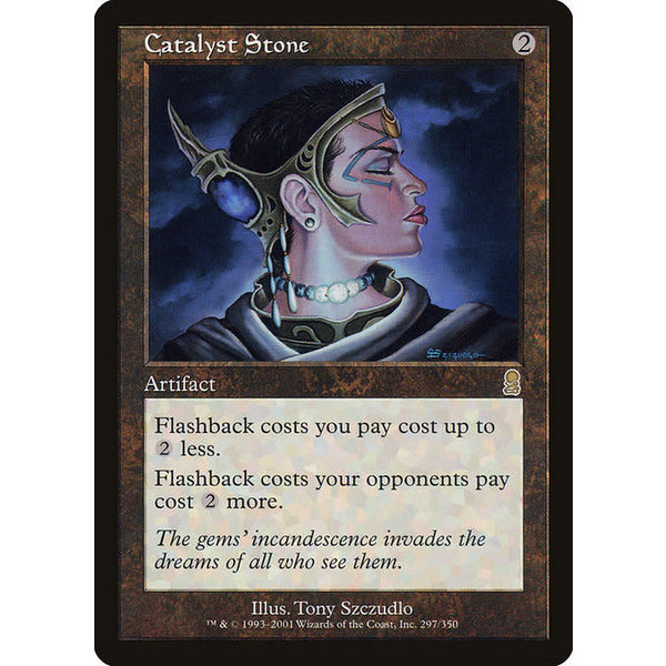 Magic: The Gathering Catalyst Stone (297) Heavily Played Foil