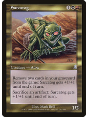 Magic: The Gathering Sarcatog (293) Lightly Played