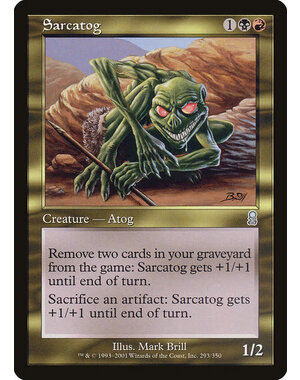 Magic: The Gathering Sarcatog (293) Lightly Played