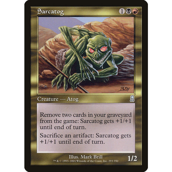 Magic: The Gathering Sarcatog (293) Lightly Played
